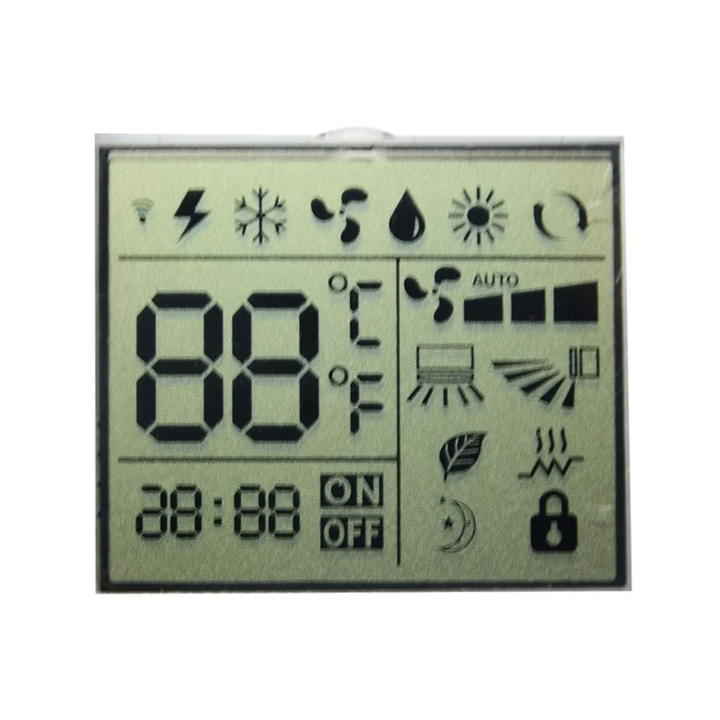 Speedometer segment display LCD display